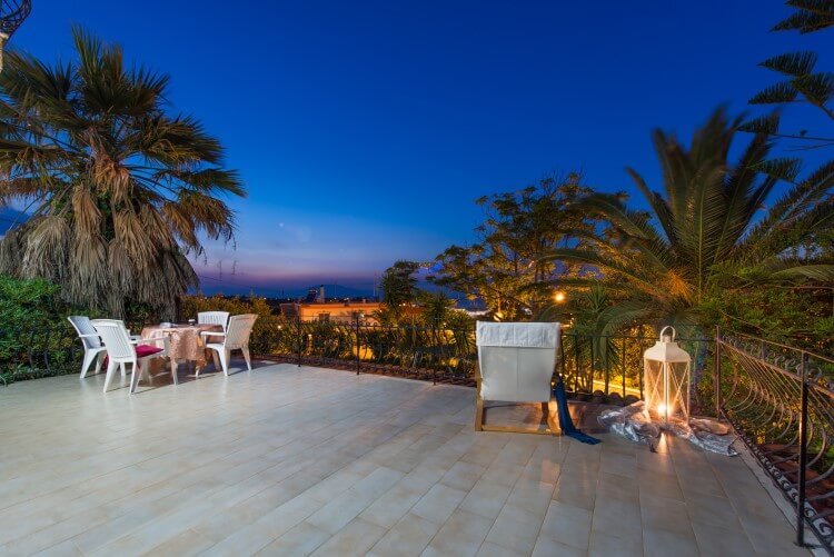 Panoramic sea view